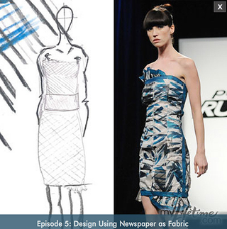 Illustration for article titled Project Runway: Is Making A Dress Harder Than Kicking Meth?